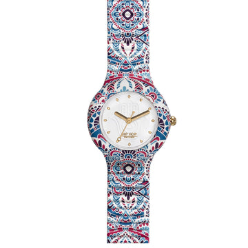 Orologio solo tempo Hip Hop Mandala da donna HWU1040-1