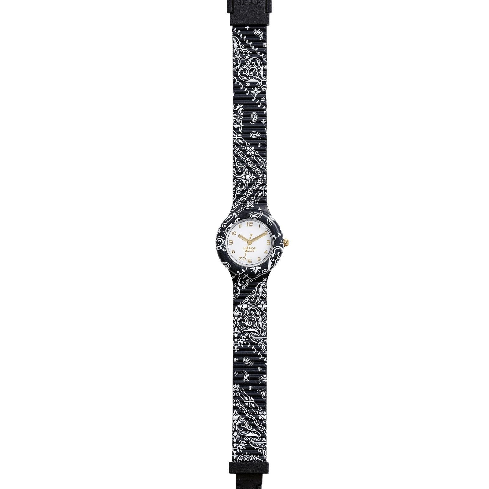 Orologio solo tempo Hip Hop Bandana da donna HWU1051-2