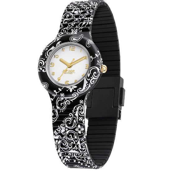 Orologio solo tempo Hip Hop Bandana da donna HWU1051-3