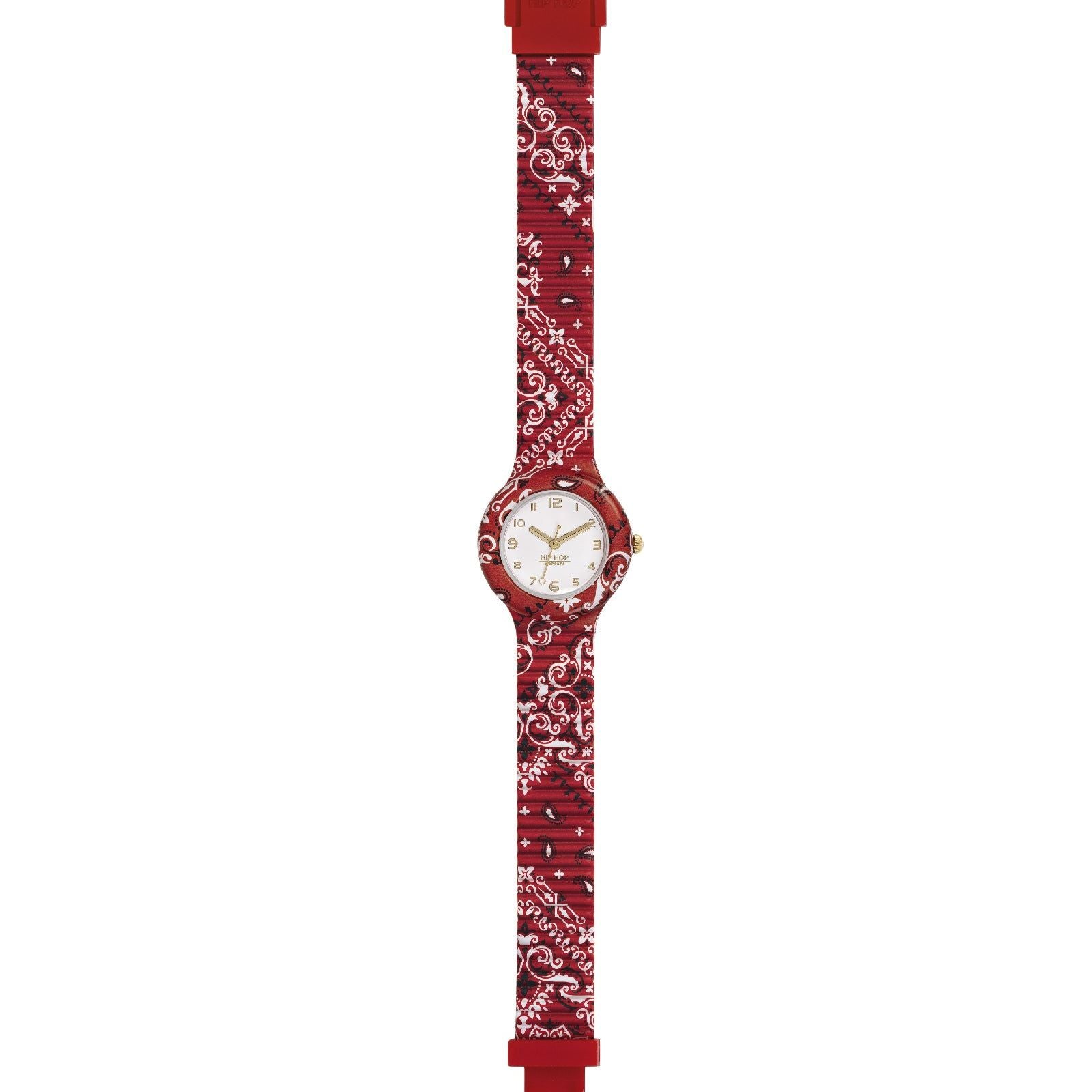 Orologio solo tempo Hip Hop Bandana da donna HWU1052-2