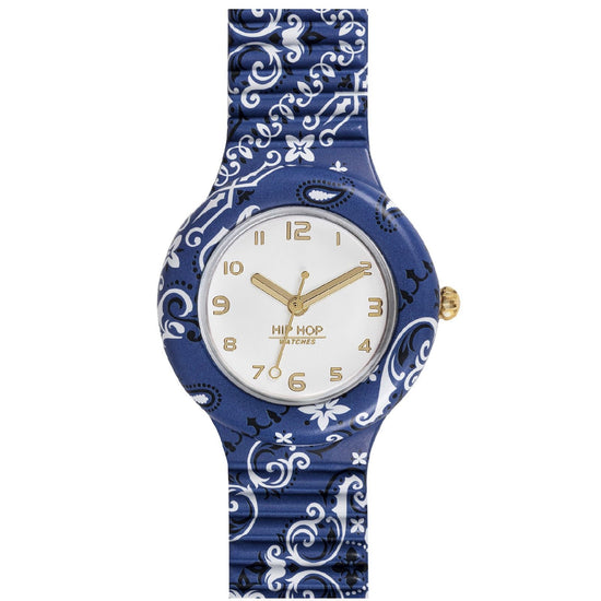 Orologio solo tempo Hip Hop Bandana da donna HWU1053-1