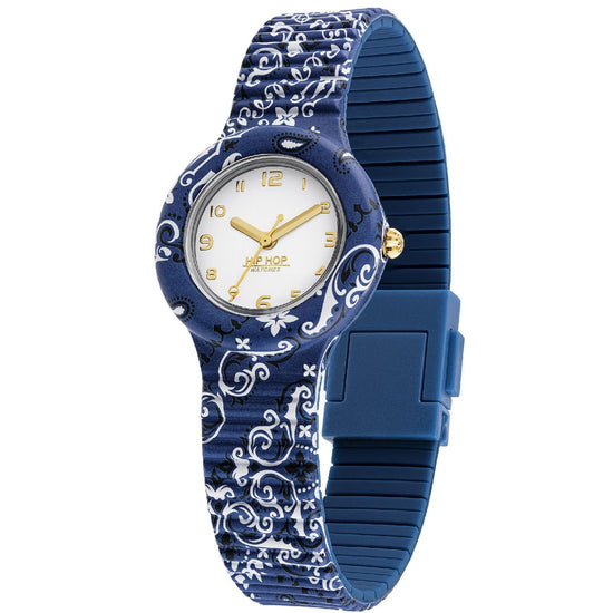 Orologio solo tempo Hip Hop Bandana da donna HWU1053-2