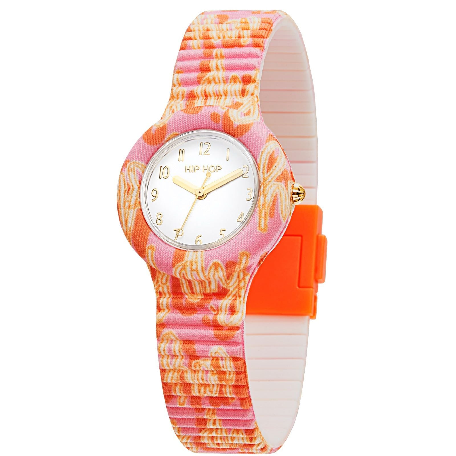 Orologio solo tempo Hip Hop Logo Mania da donna HWU1149-1