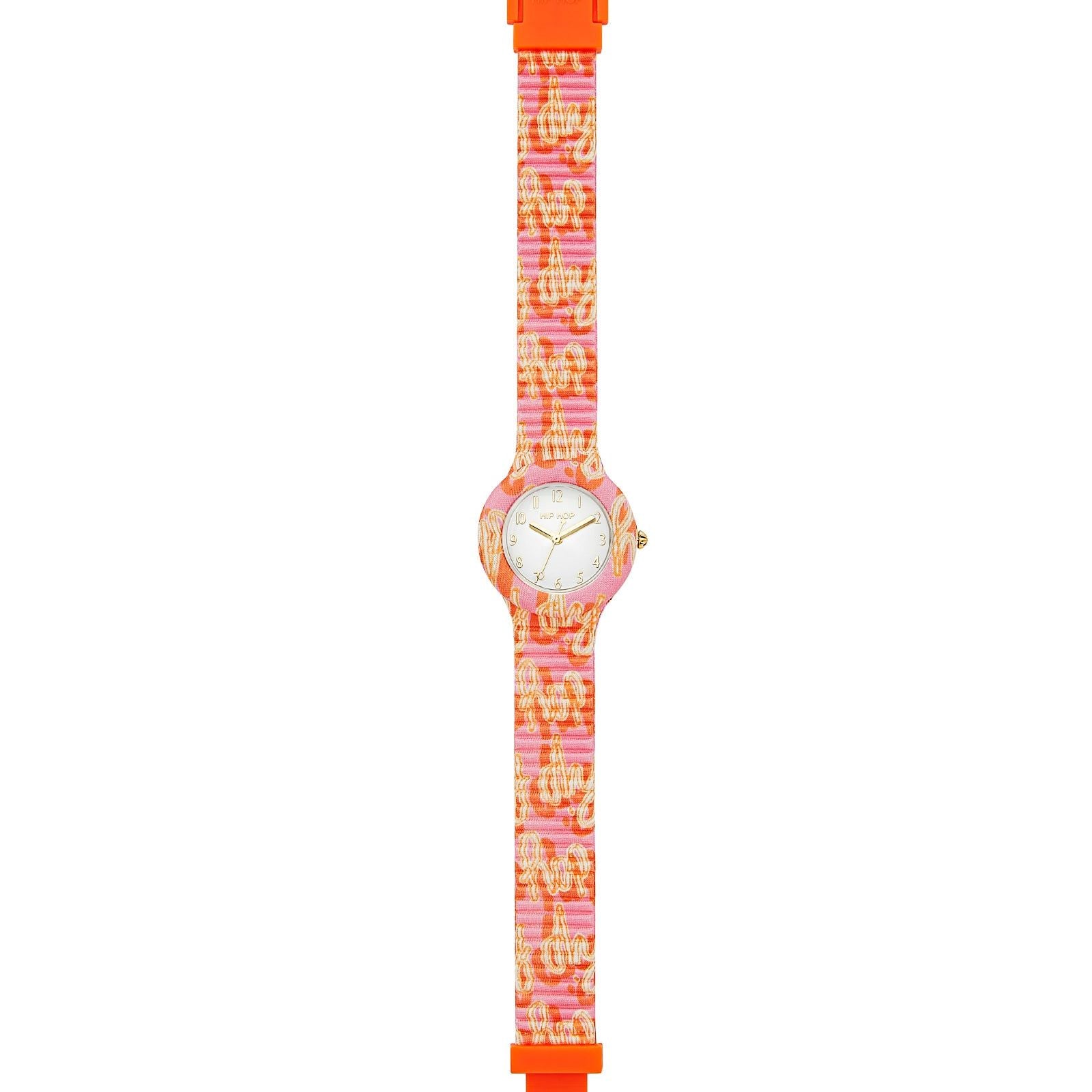 Orologio solo tempo Hip Hop Logo Mania da donna HWU1149-2