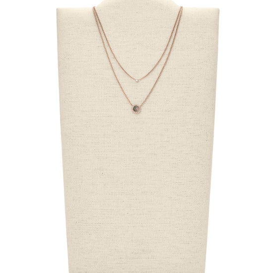 Collana Fossil Classics da donna JF02953791-3