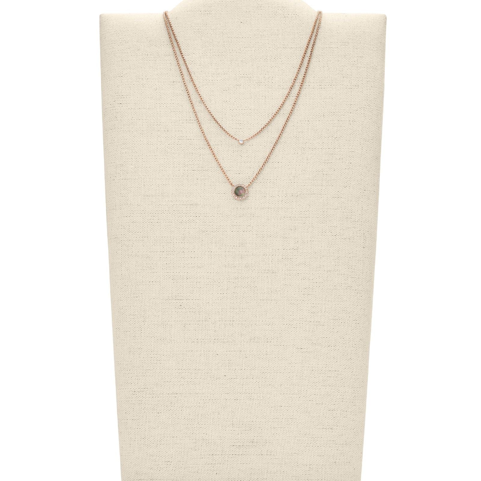 Collana Fossil Classics da donna JF02953791-3