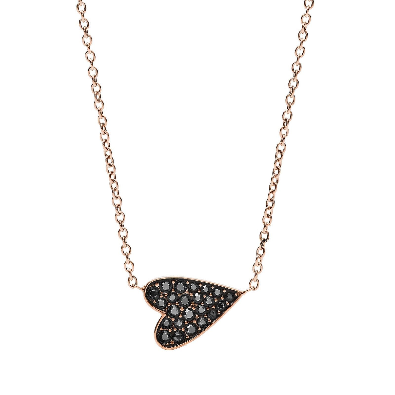 Collana Fossil Vintage Glitz da donna JF03090791-2