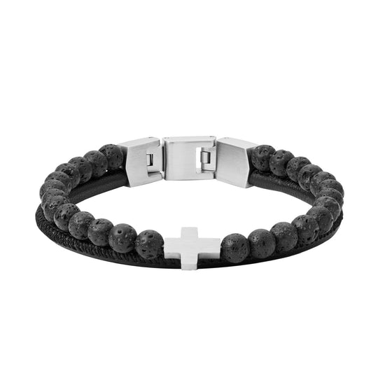 Bracciale Fossil Mens Dress da uomo JF03120040-1