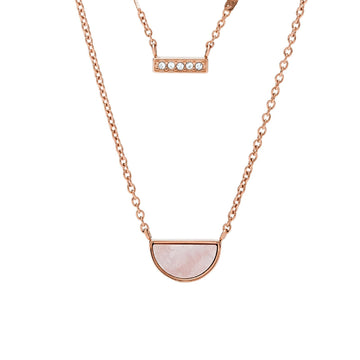 Collana Fossil Vintage Iconic da donna JF03135791-1