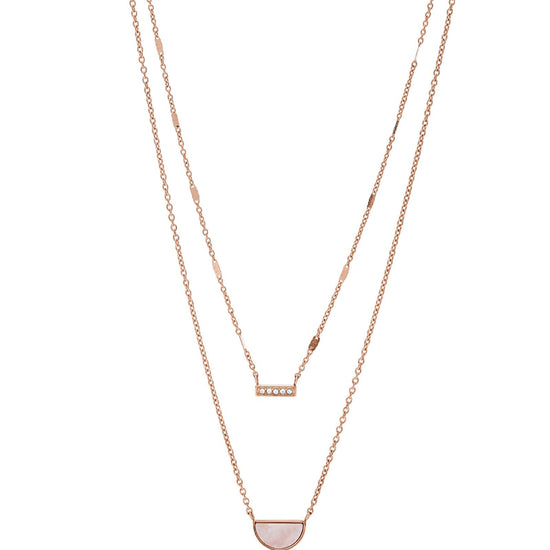 Collana Fossil Vintage Iconic da donna JF03135791-2