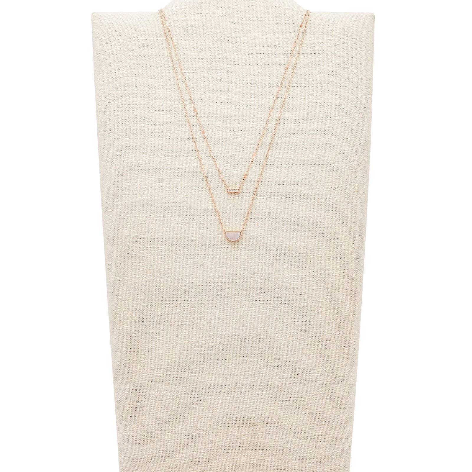 Collana Fossil Vintage Iconic da donna JF03135791-3