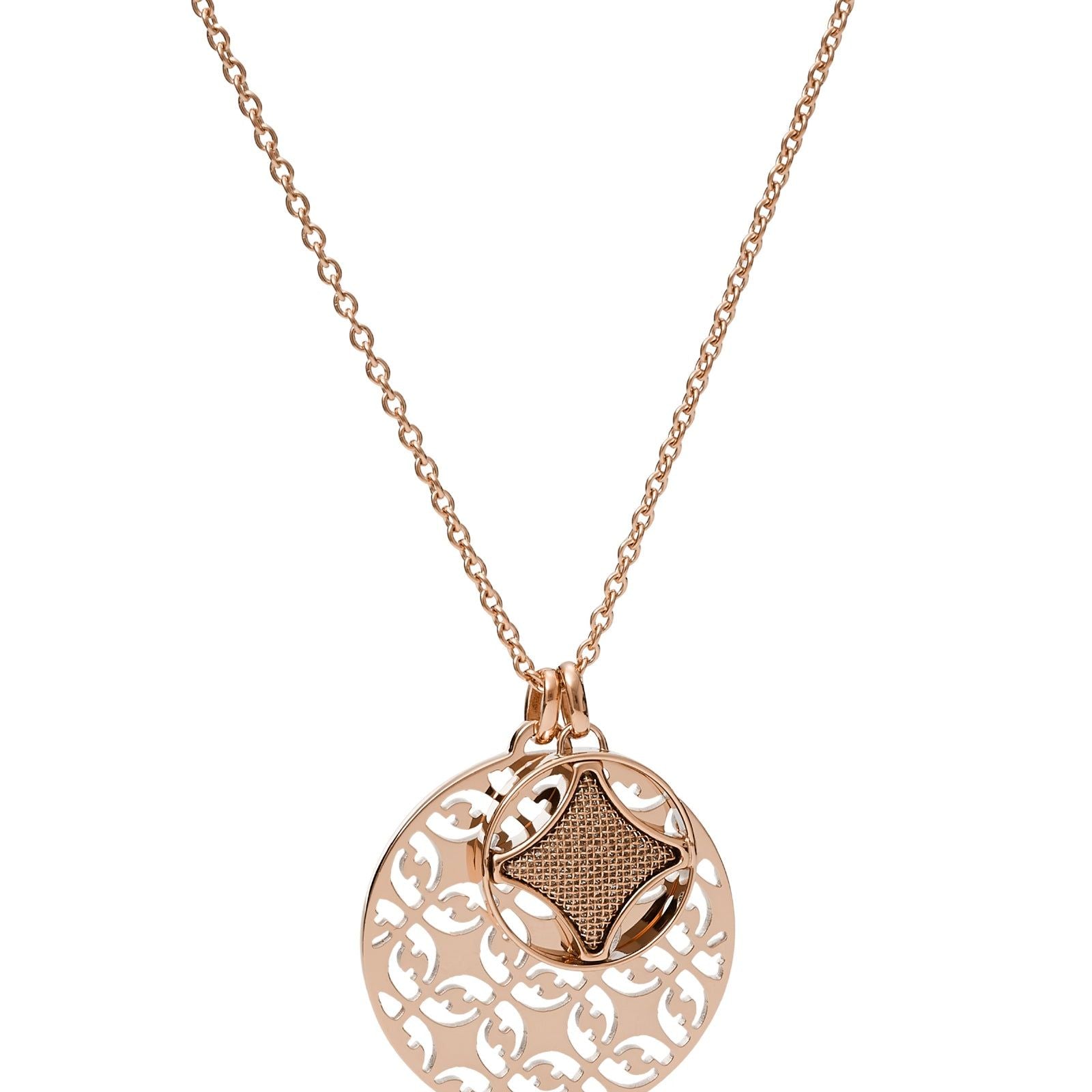 Collana Fossil Classics da donna JF03197791-2