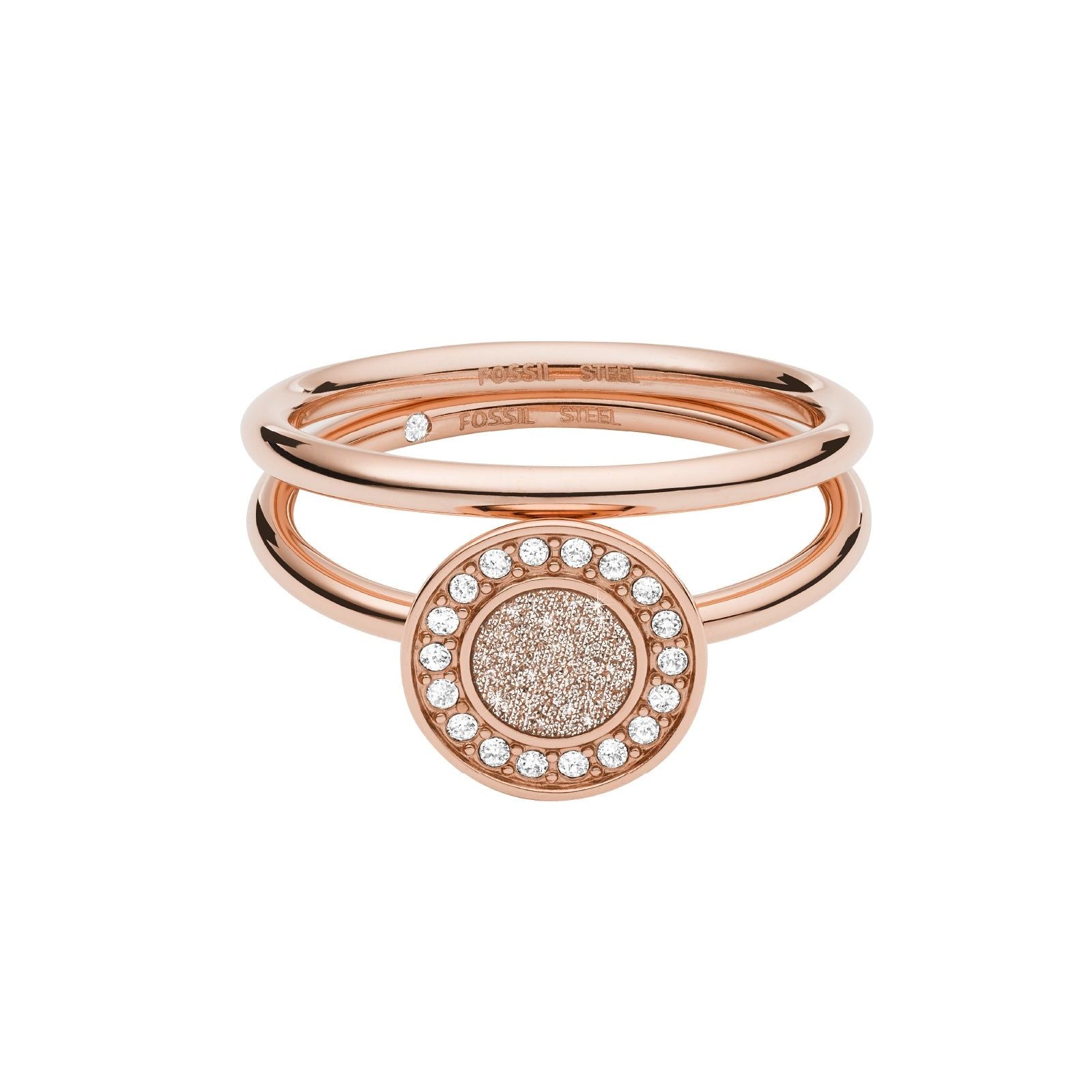 Anello Fossil Classics da donna JF03266791-1