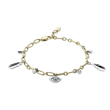 Bracciale Fossil Vintage Motifs da donna JF03291998-1