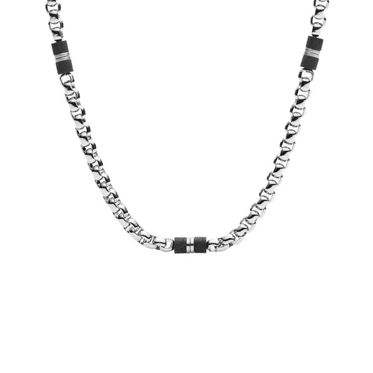 Collana Fossil Mens Dress da uomo JF03314040-2
