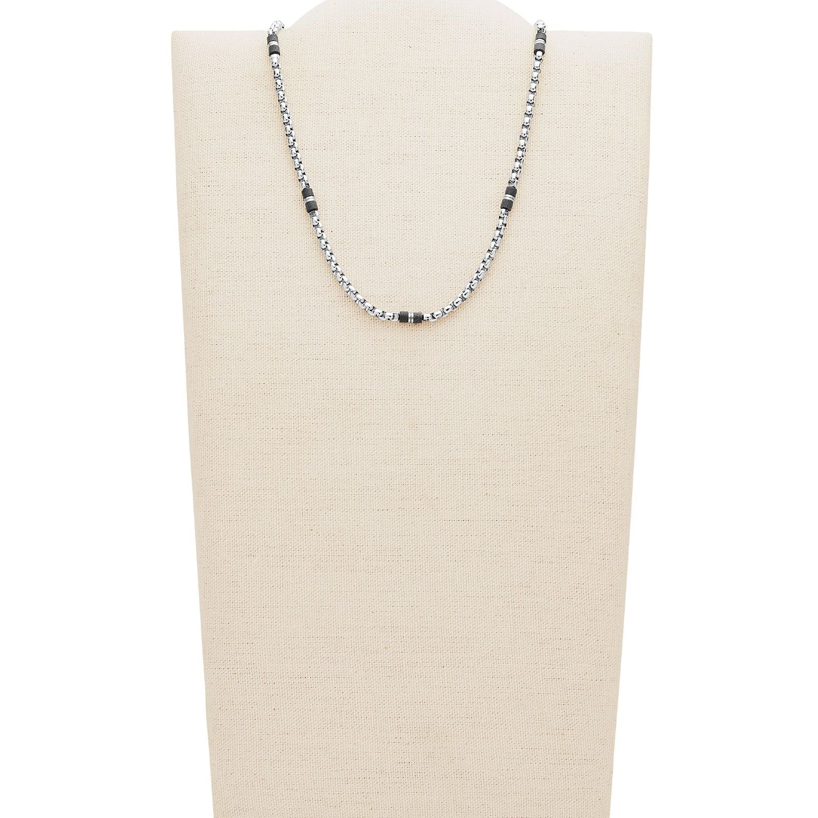 Collana Fossil Mens Dress da uomo JF03314040-3