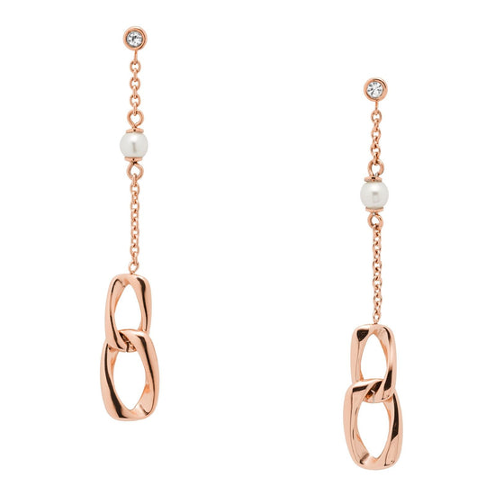 Orecchini Fossil Vintage Links da donna JF03346791-1