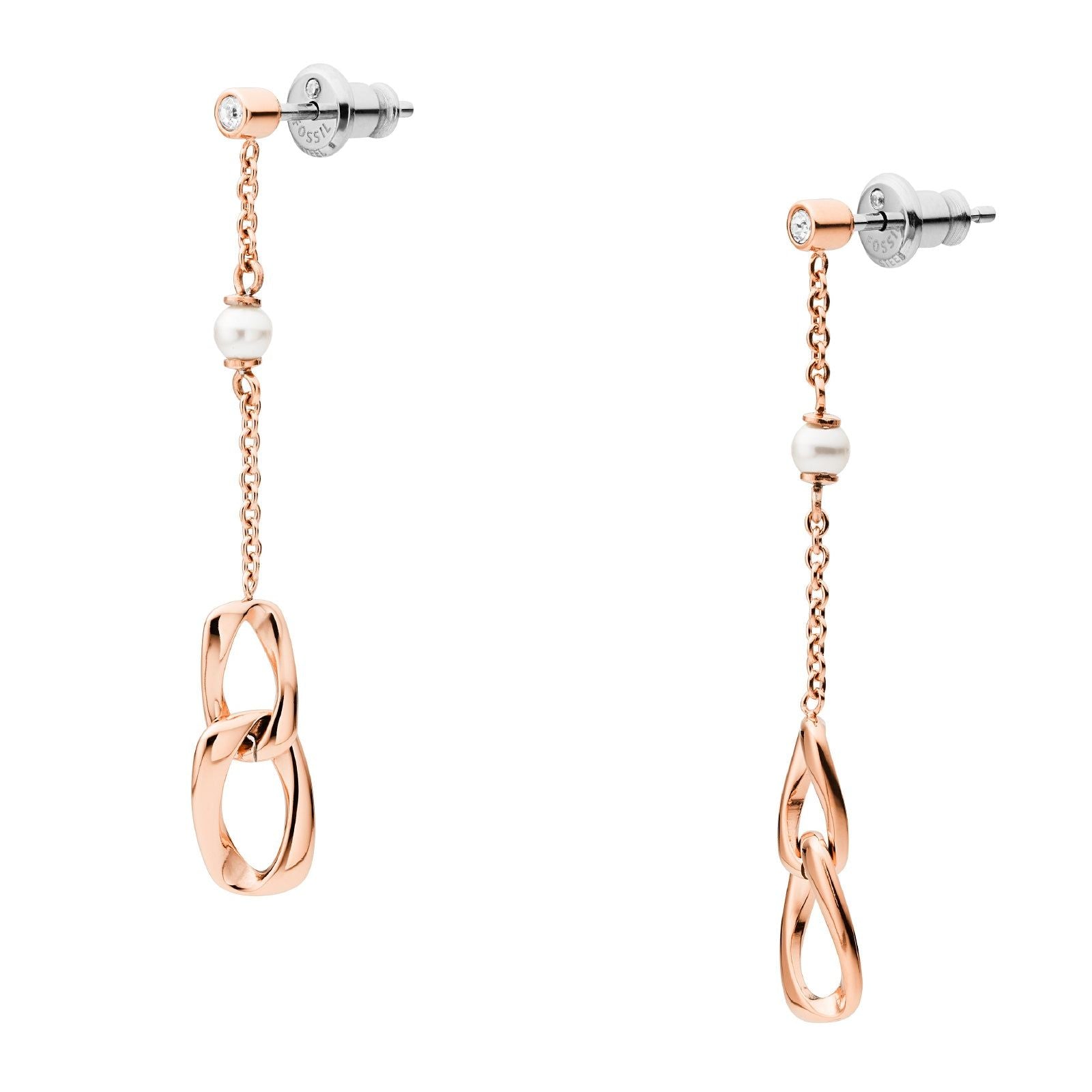 Orecchini Fossil Vintage Links da donna JF03346791-2