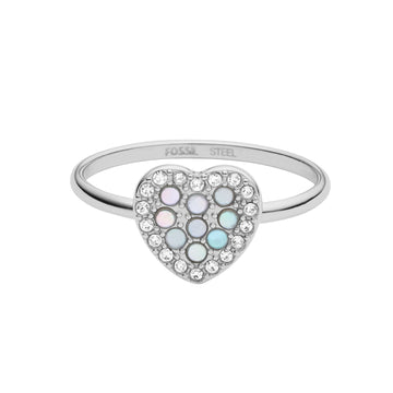 Anello Fossil Vintage Glitz da donna JF03412040-1