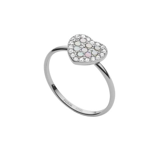 Anello Fossil Vintage Glitz da donna JF03412040-2