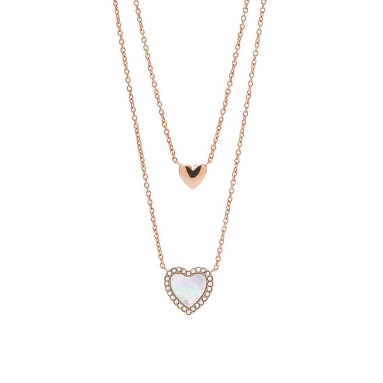 Collana Fossil Vintage Glitz da donna JF03459791-1