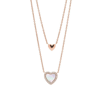 Collana Fossil Vintage Glitz da donna JF03459791-1