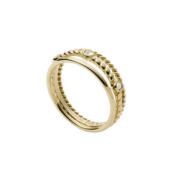 Anello Fossil Vintage Heritage da donna JF03801710-1
