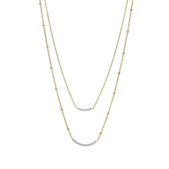 Collana Fossil Sutton da donna JF03873998-1