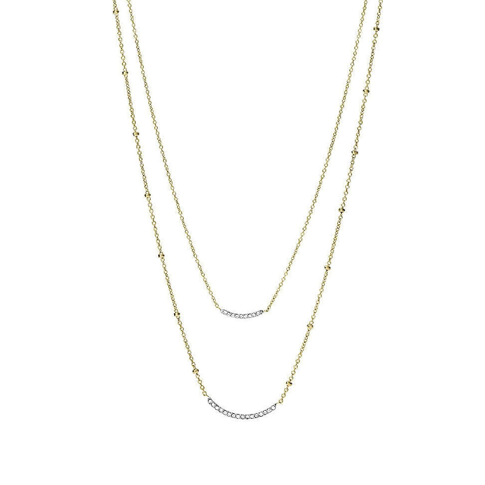 Collana Fossil Sutton da donna JF03873998-1