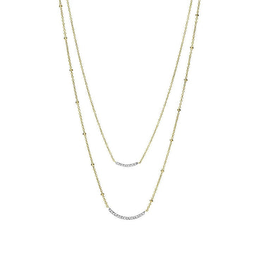 Collana Fossil Sutton da donna JF03873998-1