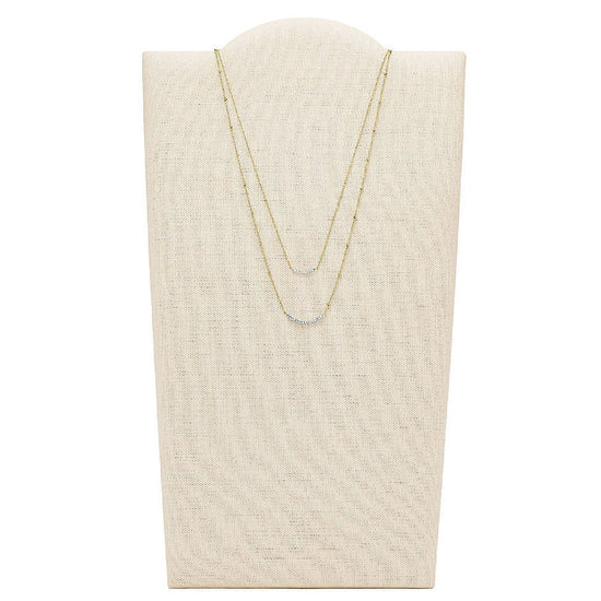 Collana Fossil Sutton da donna JF03873998-2