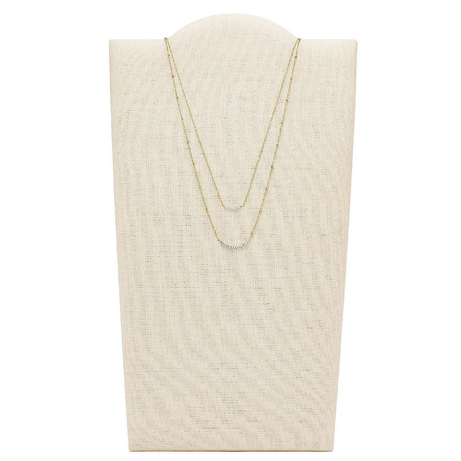 Collana Fossil Sutton da donna JF03873998-2
