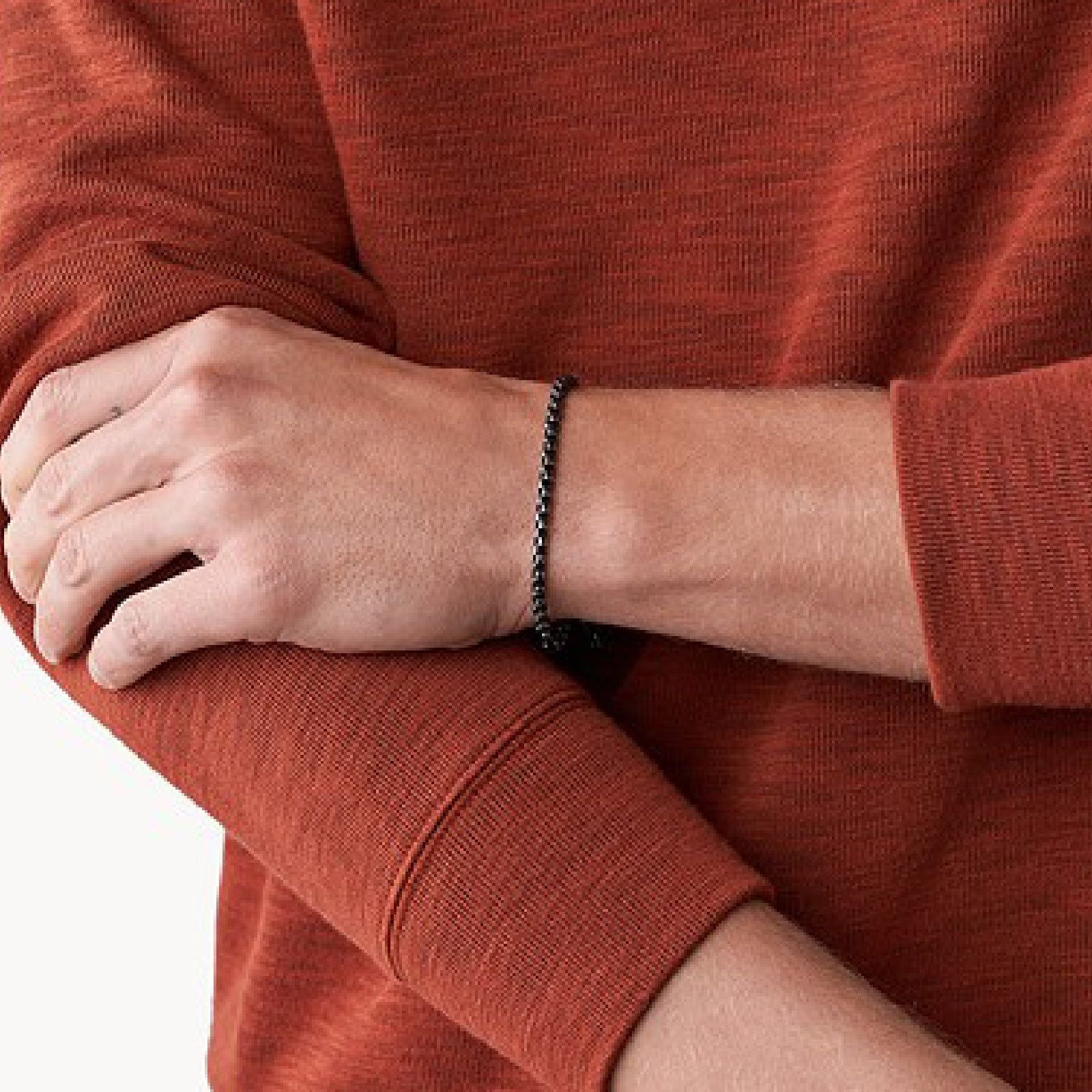 Bracciale Fossil Vintage Casual da uomo JF03915797-2