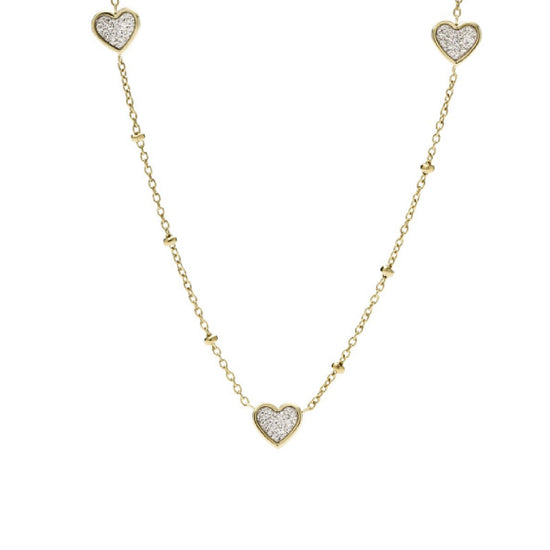Collana Fossil Sutton da donna JF03942710-1