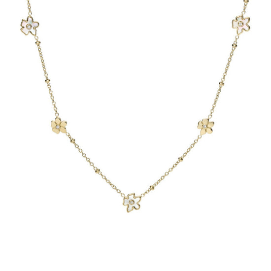 Collana Fossil Georgia da donna JF04015710-1