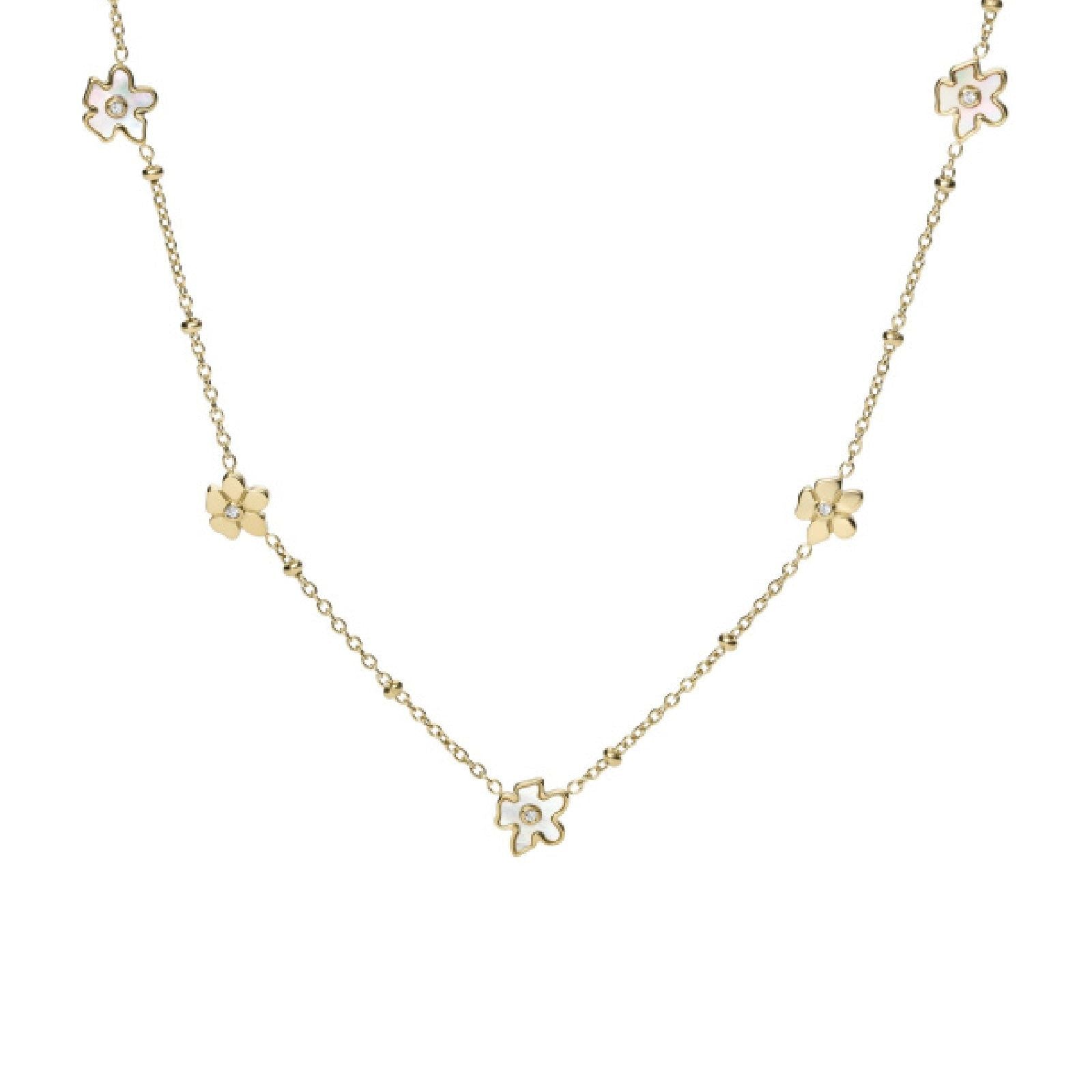 Collana Fossil Georgia da donna JF04015710-1