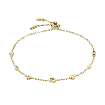Bracciale Fossil Sutton Golden Icons da donna JF04119710-1