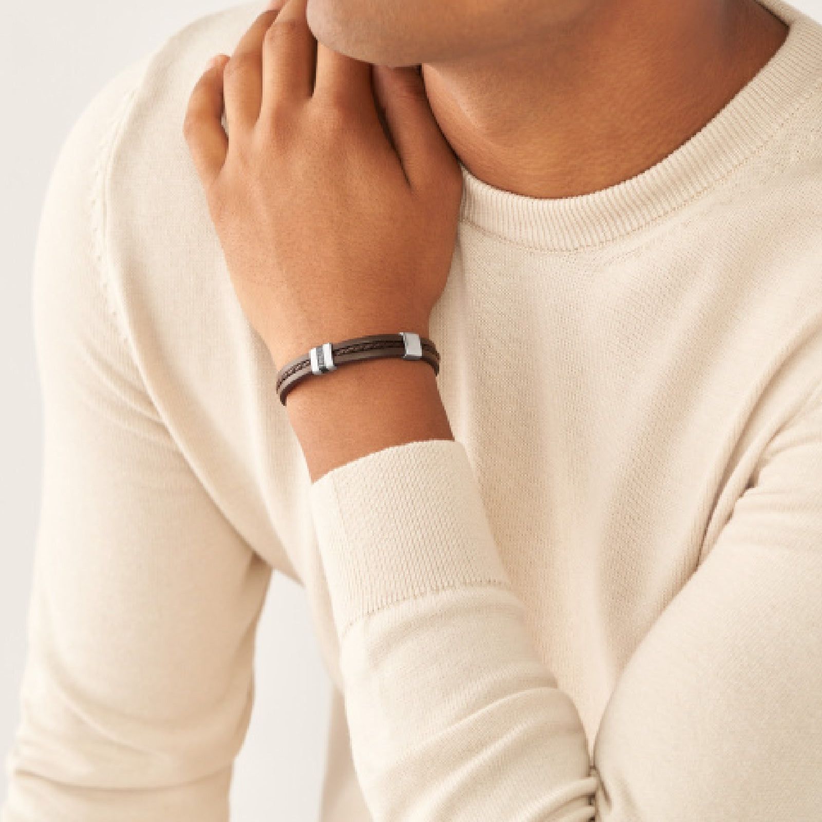 Bracciale Fossil Jewelry da uomo JF04133040-3