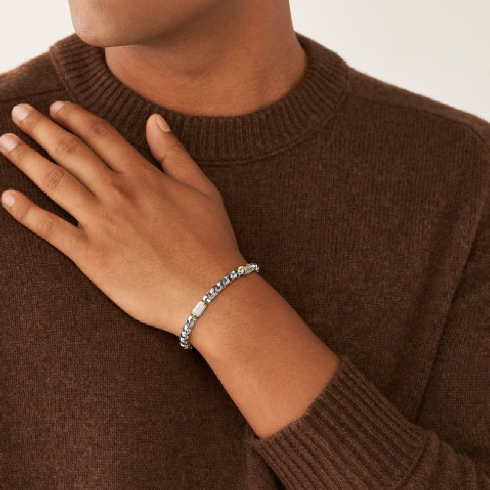 Bracciale Fossil Jewelry da uomo JF04138998-3