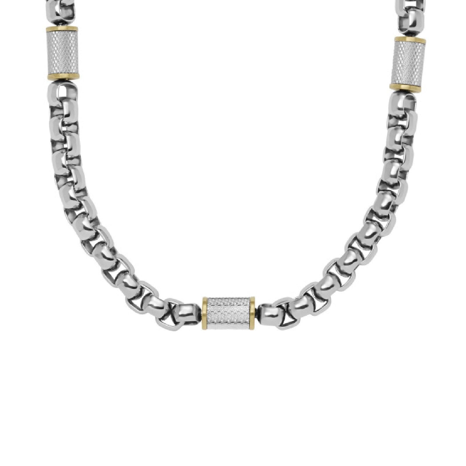 Collana Fossil Jewelry da uomo JF04145998-1