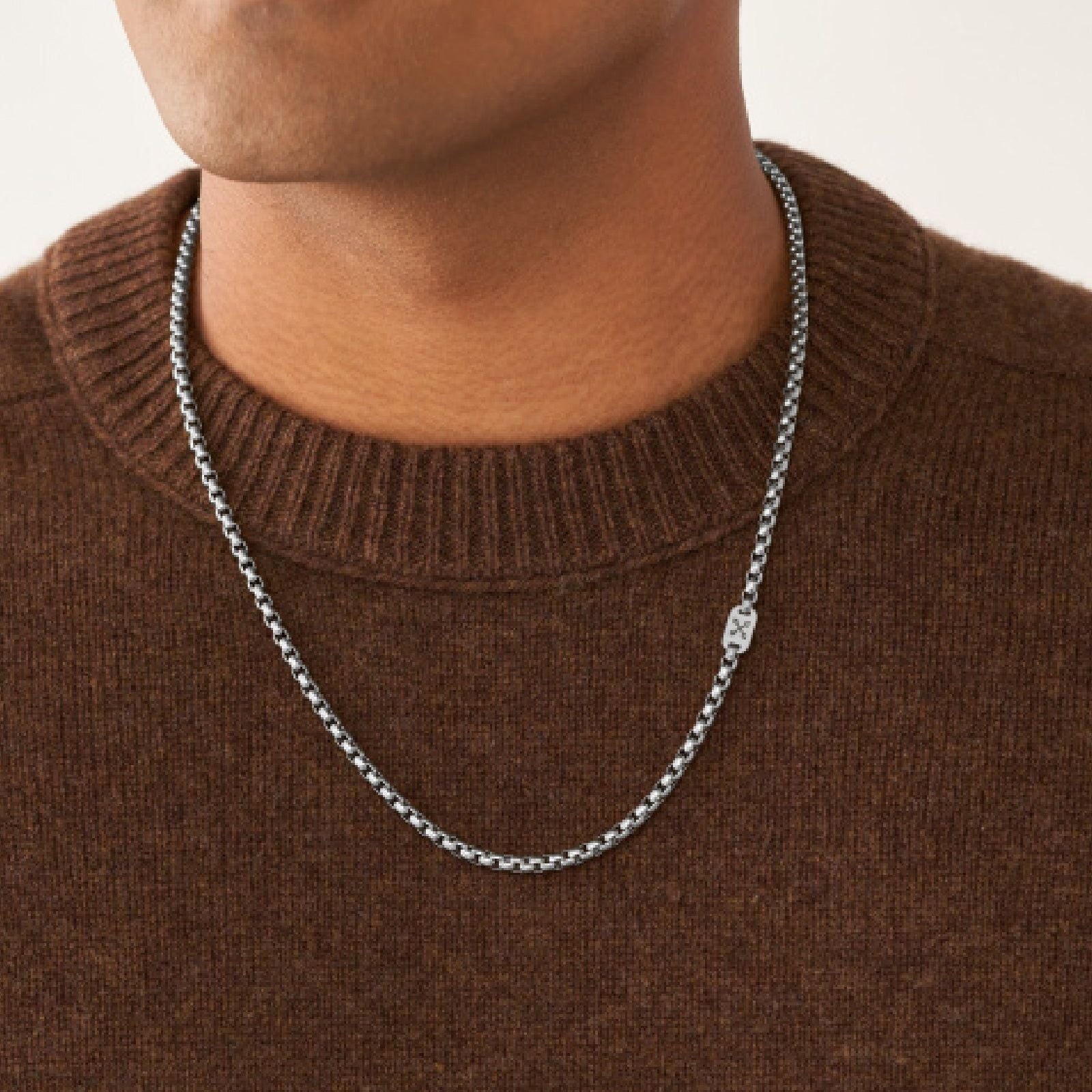 Collana Fossil Jewelry da uomo JF04336040-3