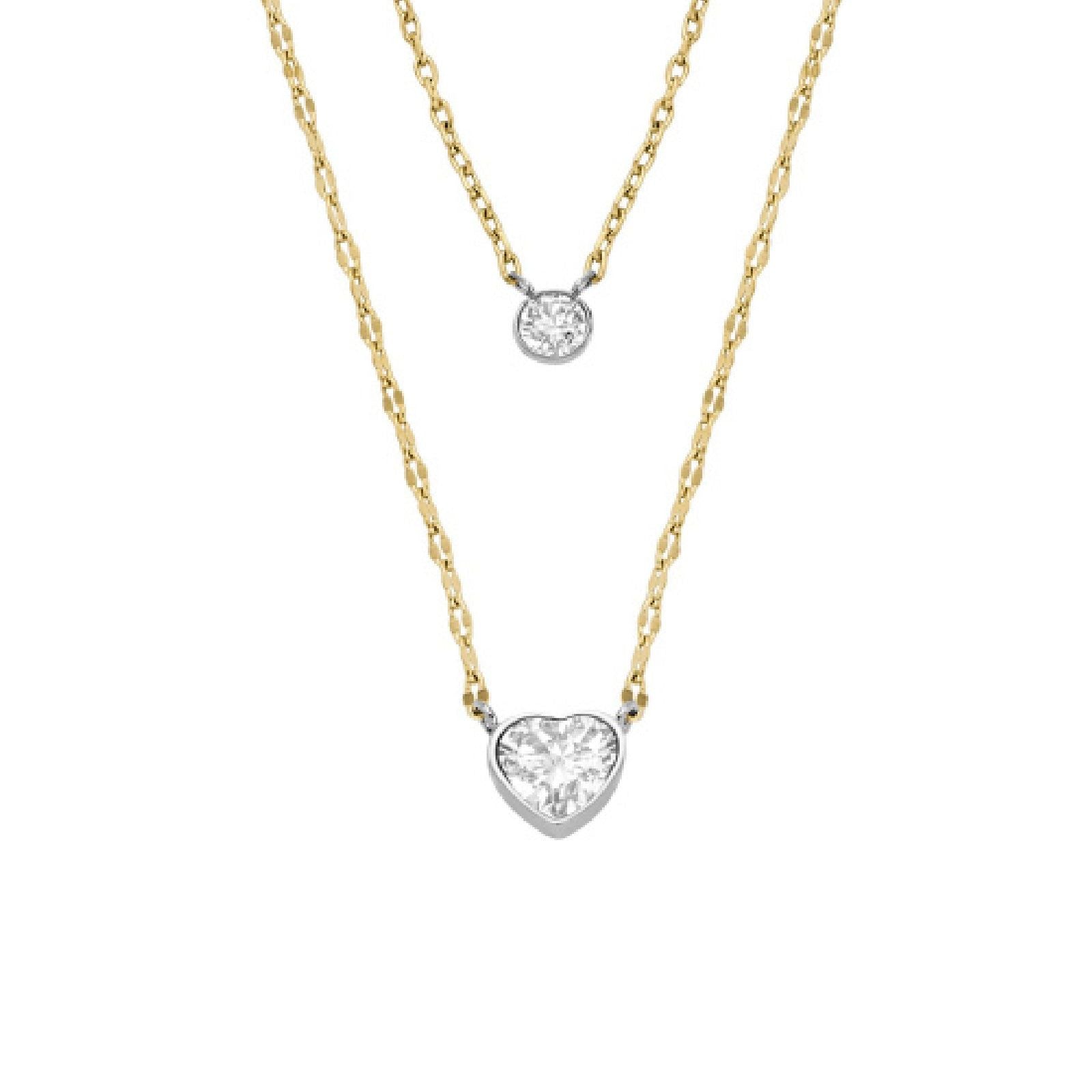 Collana Fossil Sadie da donna JF04357998-1