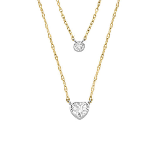 Collana Fossil Sadie da donna JF04357998-1