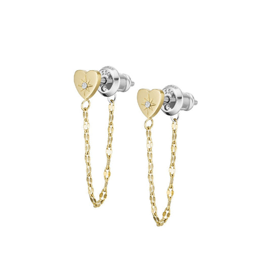 Orecchini Fossil All Stacked Up da donna JF04378710-2