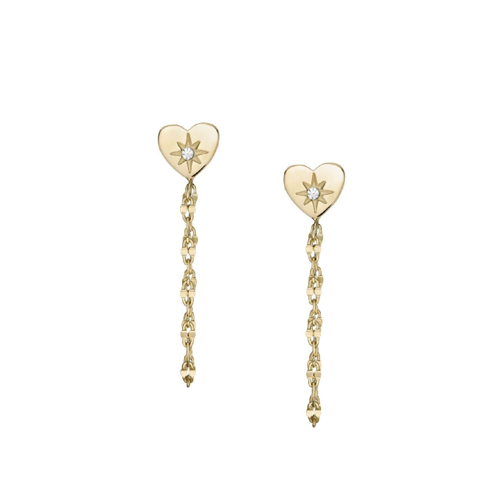 Orecchini Fossil All Stacked Up da donna JF04378710-3