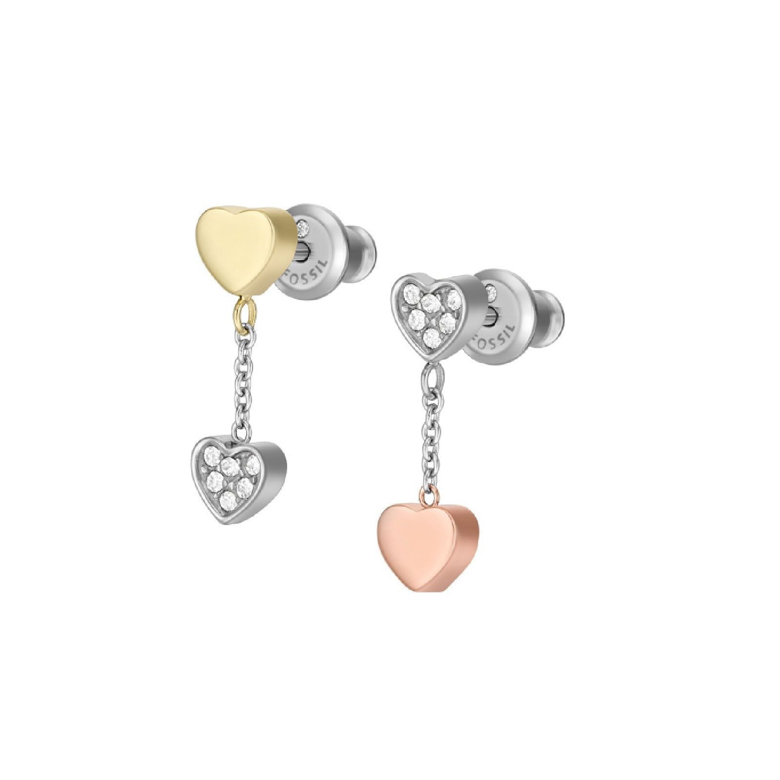 Orecchini Fossil Sadie da donna JF04390998-2
