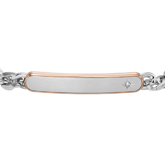 Bracciale Fossil Classic da uomo JF04395998-2