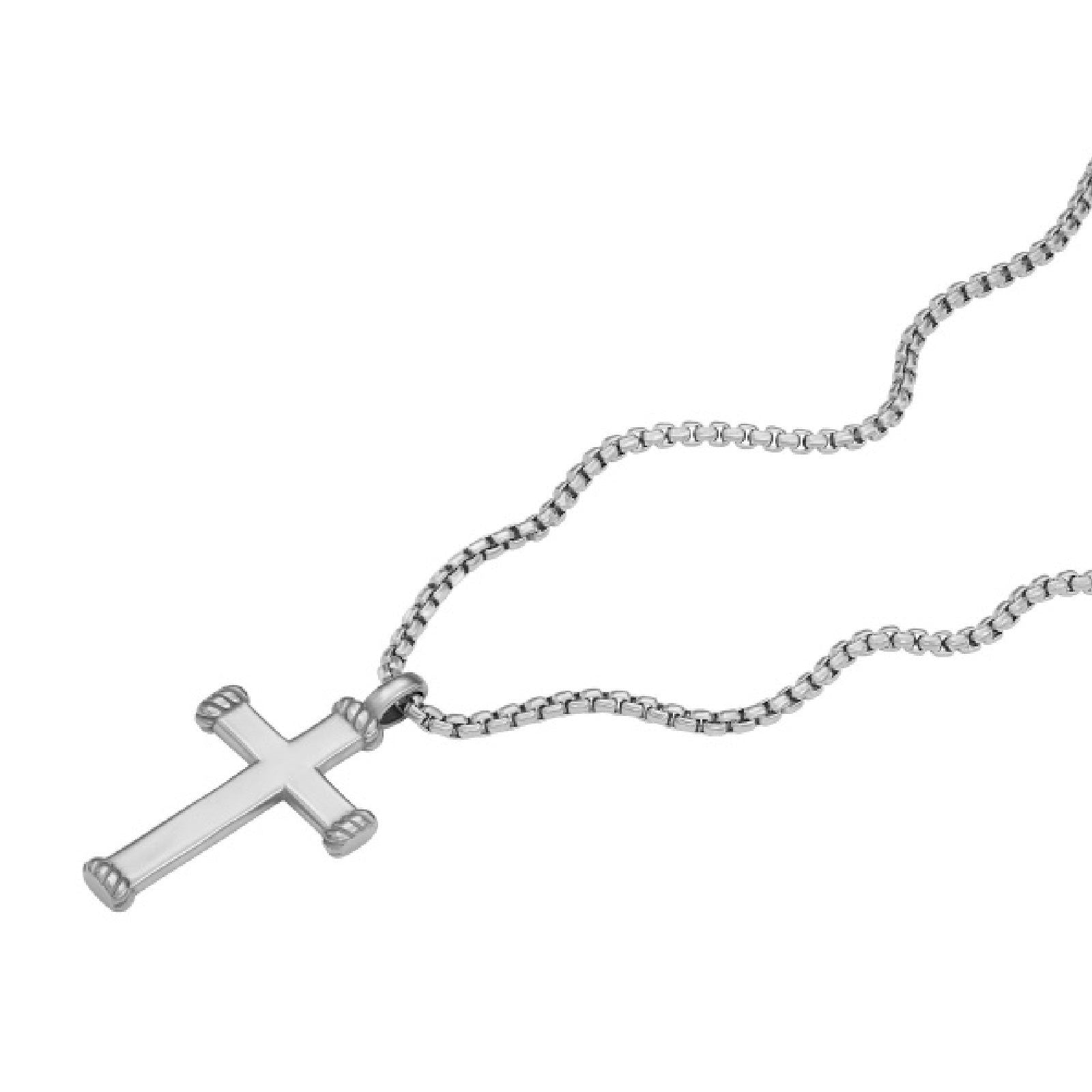 Collana Fossil Meaningful Moments da uomo JF04401040-3
