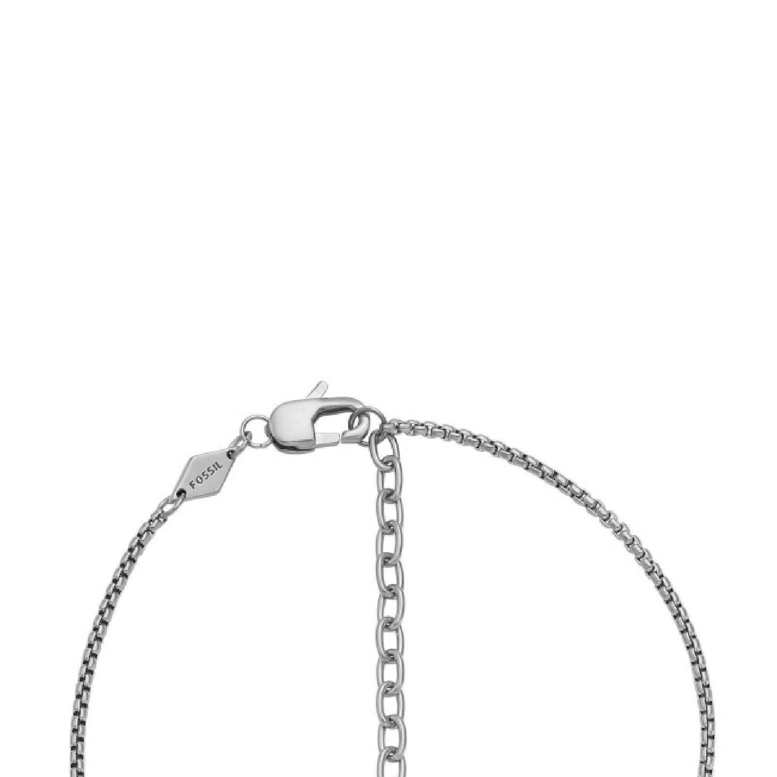 Collana Fossil Meaningful Moments da uomo JF04401040-4