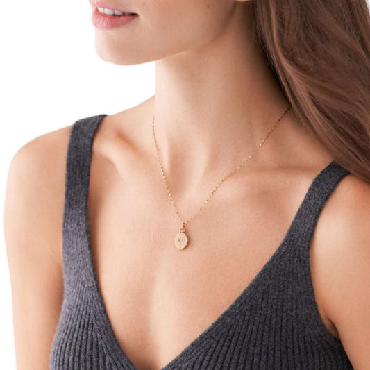 Collana Fossil Locket da donna JF04429791-2